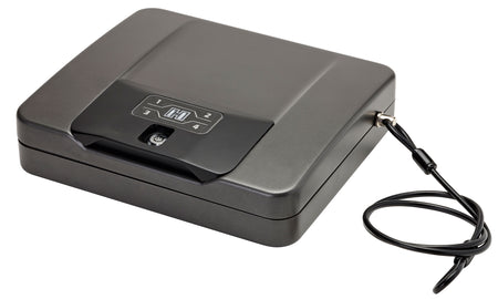 Hornady 98141 4800KP Rapid Safe RFID Access Code Key Lock Black Steel Pistol Safe