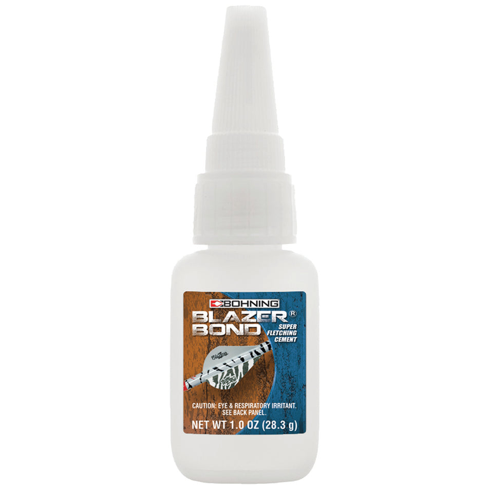 Bohning Blazer Bond Arrow Fletching Adhesive 1 oz.
