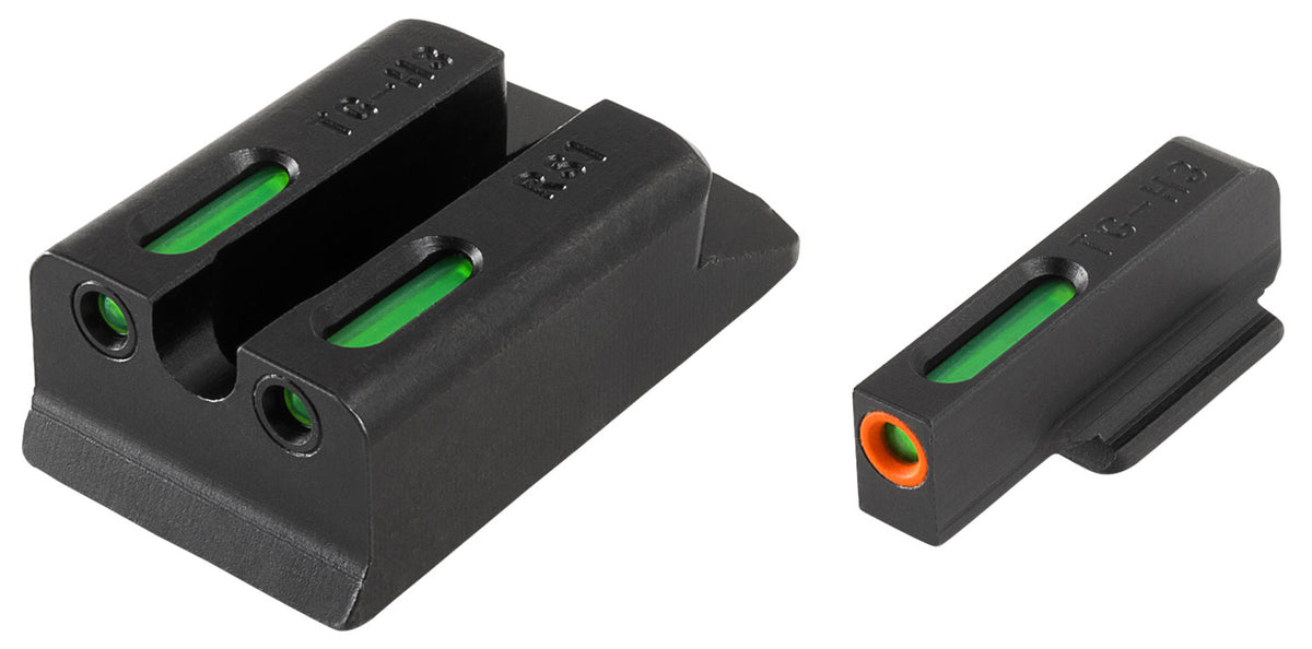 TruGlo TFX Pro TG13RS1PC Tritium Fiber Optic Day/Night Iron Sights for Ruger Pistols