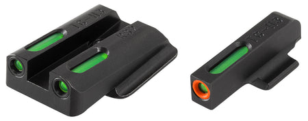 TruGlo TFX Pro TG13RS2PC Tritium & Fiber Optic Orange Outline Day/Night Iron Sights – Ruger