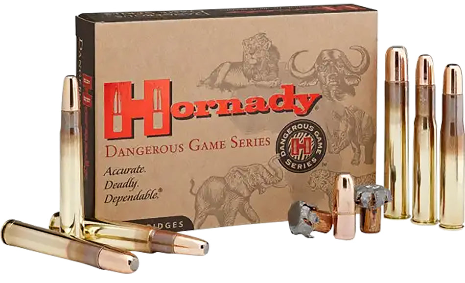 Hornady .375 H&H Mag 82334 Dangerous Game DGX Bonded 300 Grain
