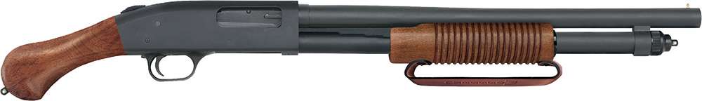 Mossberg 590 Night Stick 12 Gauge 18" Barrel 3" Blued/Walnut 6-Shot