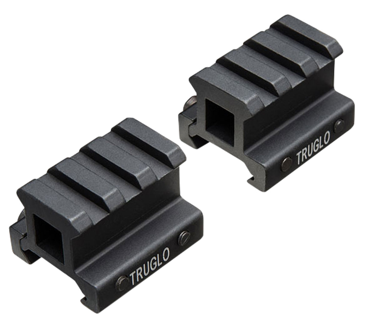 TruGlo TG8982B Matte Black Anodized Picatinny Riser Mount