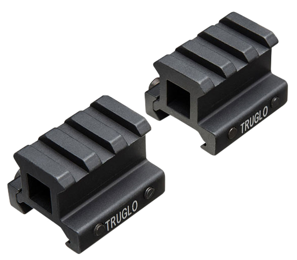 TruGlo TG8982B Matte Black Anodized Picatinny Riser Mount