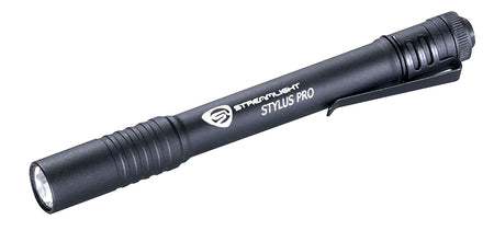 Streamlight Stylus Pro 66118 Black 100 Lumen White C4 LED Compact Pen Flashlight