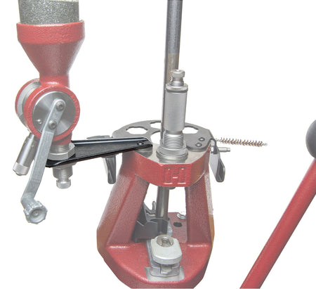 Hornady Iron Press Powder Measure Holder Bracket Metal Silver
