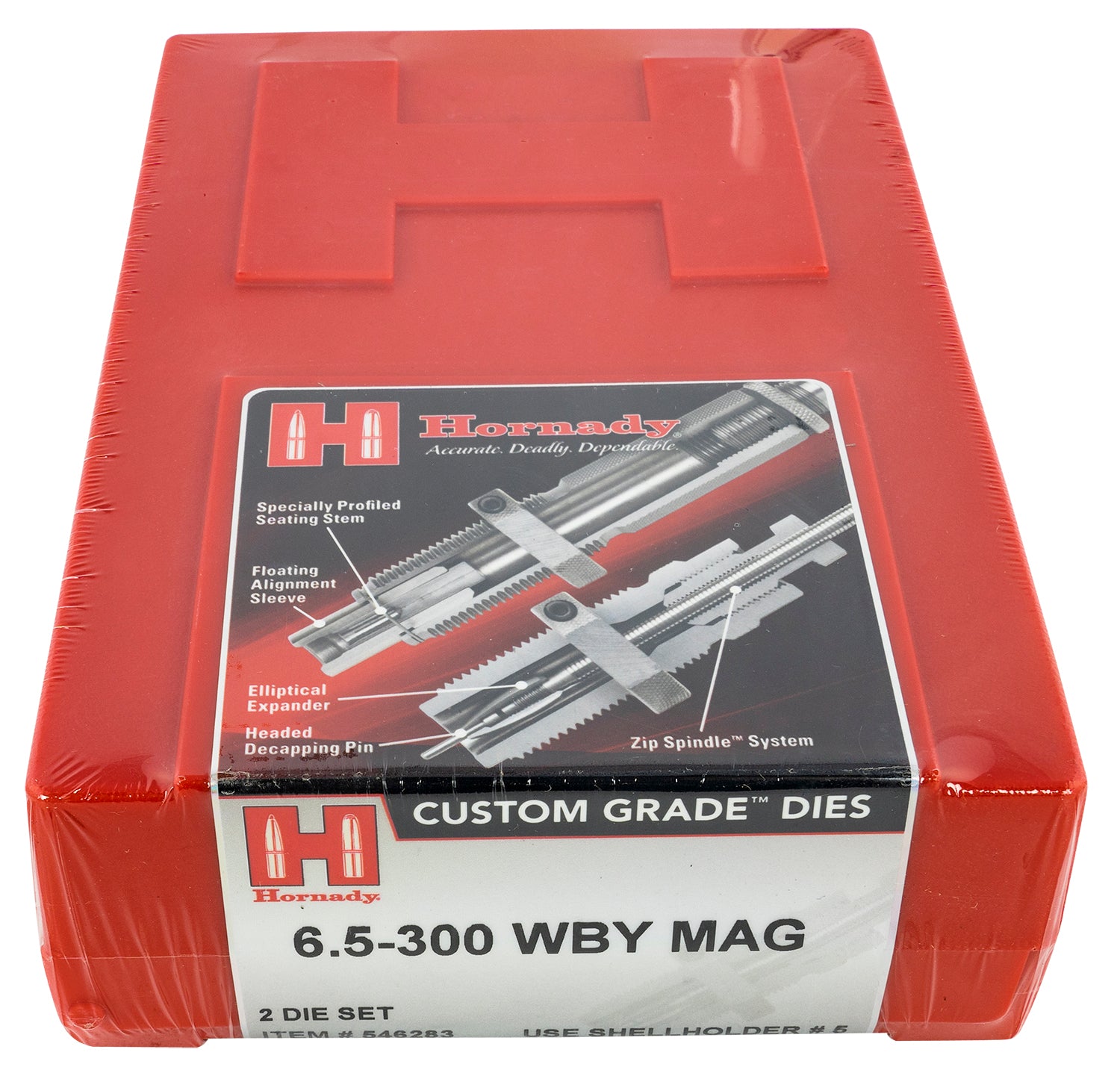 Hornady Custom Grade Series IV Die Set for 6.5-300 Wthby Mag