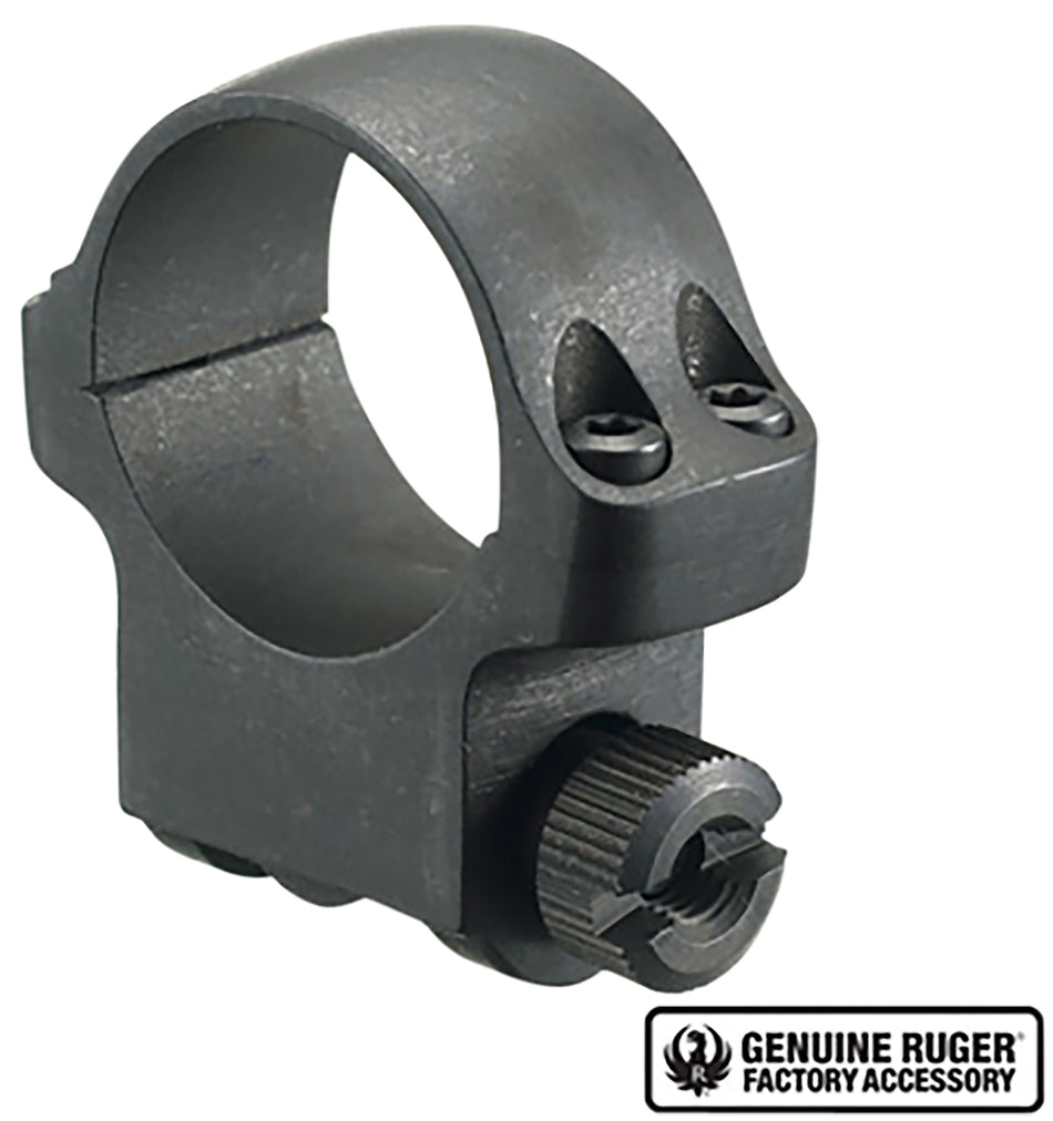 Ruger 90278 Matte Black 1-Inch Medium Scope Ring