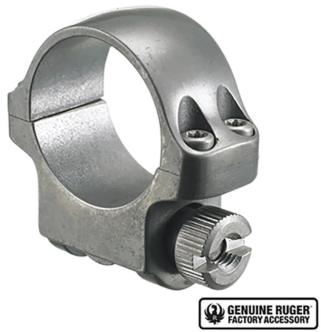 Ruger 90293 Silver 1-Inch Low Scope Ring