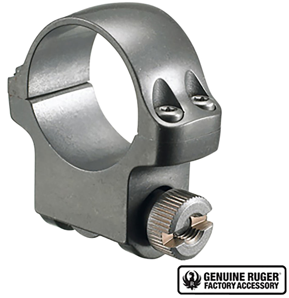 Ruger 4KTG 90294 Silver 1" Medium Scope Ring