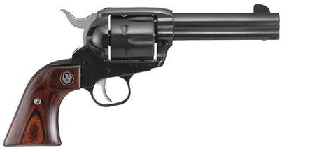 Ruger 5107 Vaquero Medium Frame .357 Mag/.38 Special Revolver, 6-Round, 4.62" Blued Barrel, Hardwood Grip, Exposed Hammer