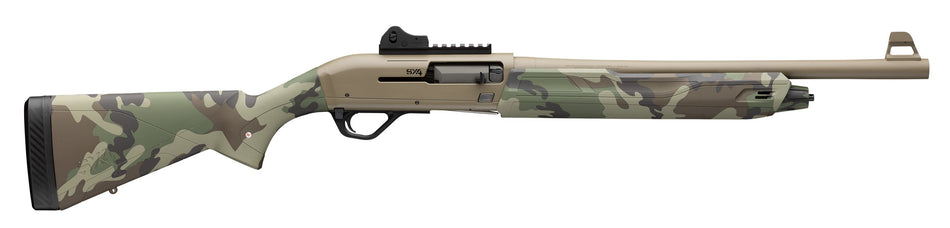 Winchester SX4 Woodland Defender 12 Gauge 3" 18" Barrel FDE Shotgun