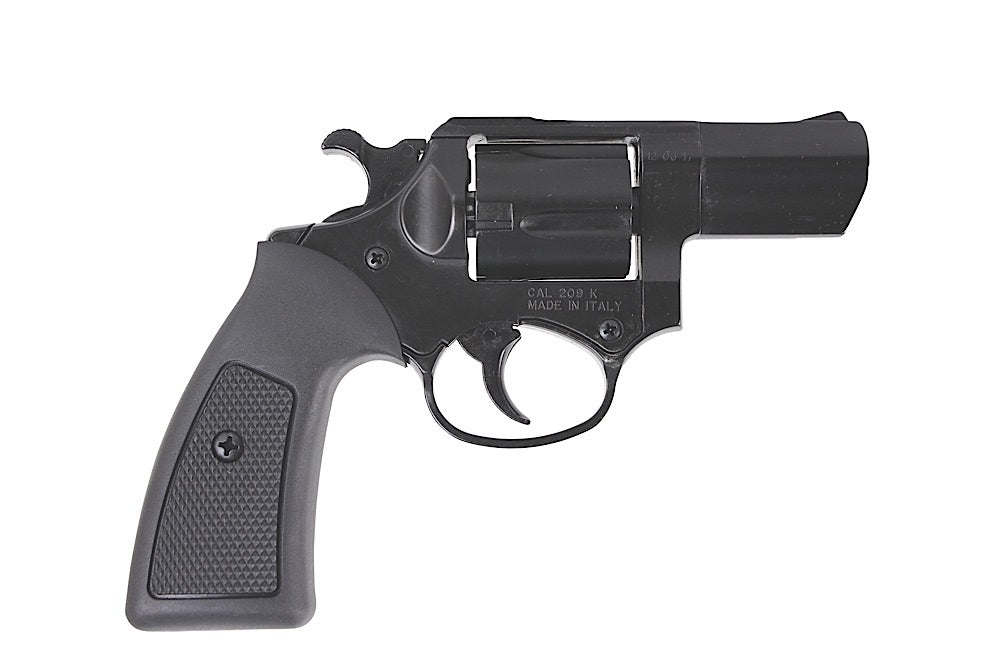 Traditions BP6001 Blank Starter Pistol 209 Primer 5rd with Hard Shell Case Black