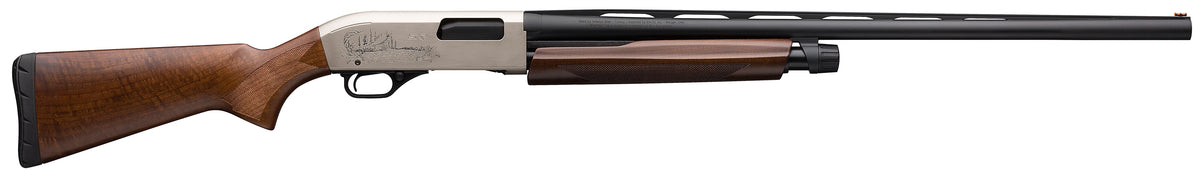 Winchester SXP Upland Field 12 Gauge 28" Shotgun, Nickel Engraved Receiver, Grade II/III Walnut Stock, 3 Chokes
