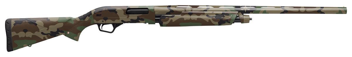 Winchester SXP Waterfowl Hunter 12 Gauge 26" Barrel, 4+1 3" Chamber, Woodland Camo, TruGlo Fiber Optic Sight, 3 Invector-Plus Chokes