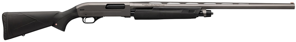 Winchester SXP Hybrid 12 Gauge Pump Shotgun, 3.5" Chamber, 4+1 Capacity, 28" Barrel, Black Synthetic Stock, TruGlo Sight