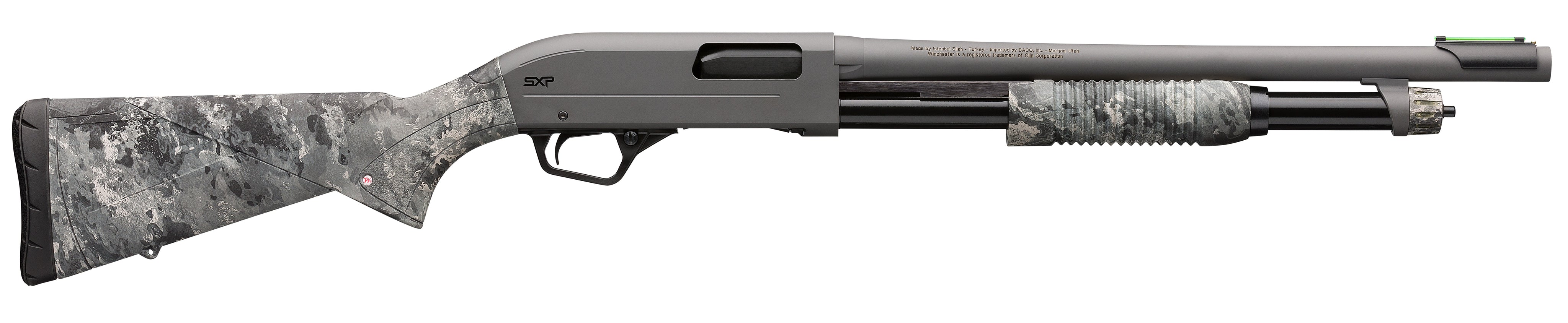 Winchester SXP Hybrid Defender 20 Gauge 3" Pump Shotgun, 18" Barrel, Fiber Optic Front Sight
