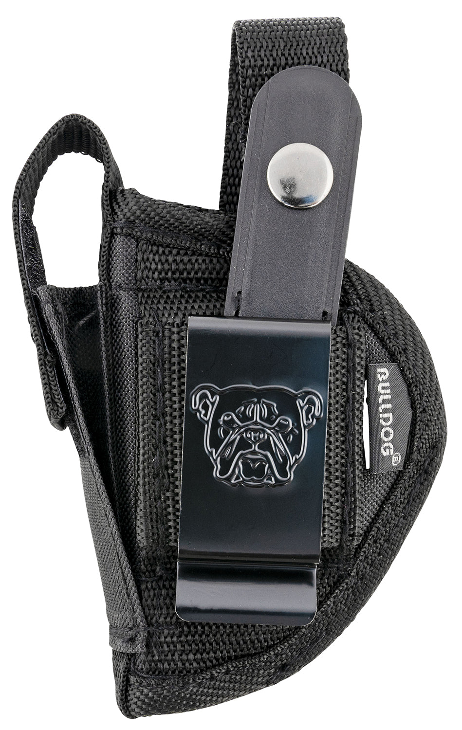 Bulldog FSN11 Extreme OWB Black Nylon Belt Clip Holster Taurus Public Defender Judge w/85 Frame Ambi
