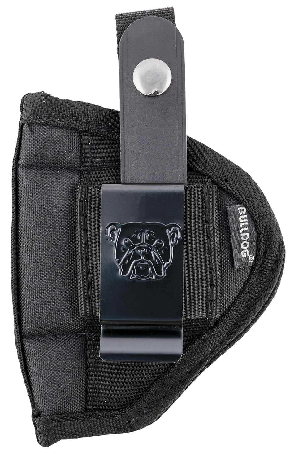 Bulldog FSN2 Extreme OWB Black Nylon Belt Clip Holster Fits Revolvers with 2 to 2.5 Inch Barrels Ambi