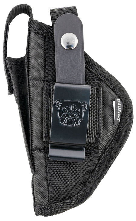 Bulldog FSN3 Extreme OWB Black Nylon Belt Clip Holster Taurus Millennium Compact Autos 2.50-3.75 Inch Ambi