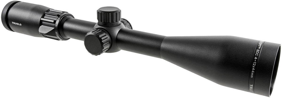 TruGlo TG-8541BIB Intercept Black Anodized 4-12x 44mm Illuminated BDC Hunting Scope