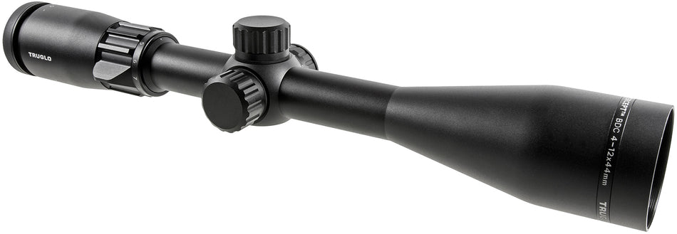 TruGlo TG-8541BIB Intercept Black Anodized 4-12x 44mm Illuminated BDC Hunting Scope