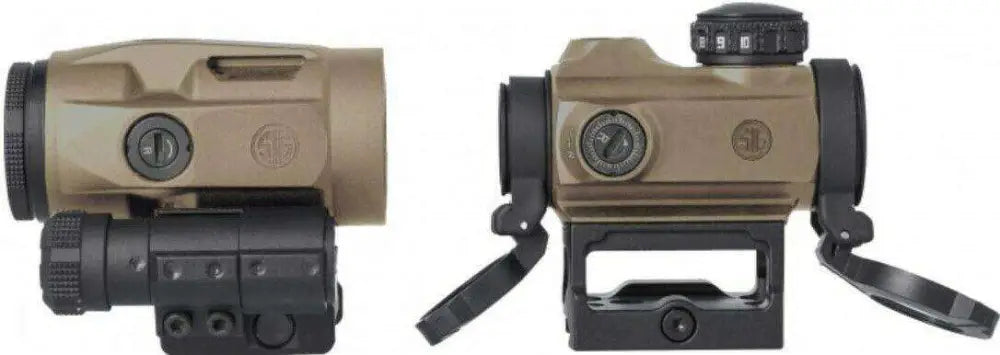 Sig Sauer FDE Combo Romeo MSR 2-MOA Red Dot Juliet3-Micro Magnifier Set