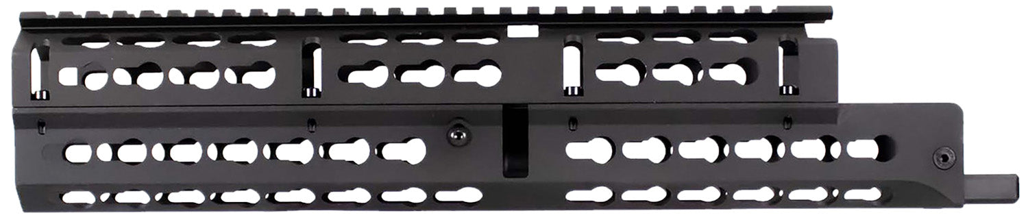 Aim Sports MKAK04 Russian AK-47 Long 13.40" KeyMod Handguard with Picatinny Rail, Black Anodized