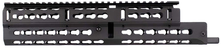 Aim Sports MKAK04 Russian AK-47 Long 13.40" KeyMod Handguard with Picatinny Rail, Black Anodized