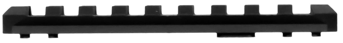 Aim Sports 9 Slot M-Lok Picatinny Rail Section Black Anodized MLRS2