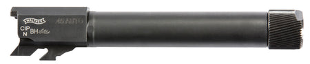 Walther Arms 282674710 PPQ .45 ACP 4.60" Threaded Black Barrel, Polygonal Rifled
