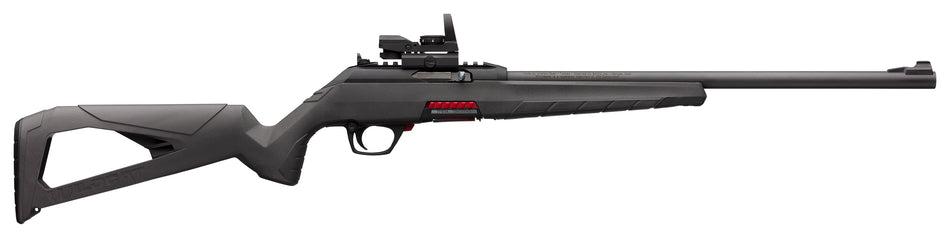 Winchester Wildcat Combo .22LR 18" 10+1 Rifle with Red Dot Sight, Gray Synthetic Stock