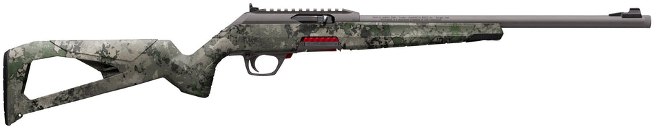 Winchester Wildcat SR .22 LR 16.5" Threaded Barrel Rifle - Gray Perma-Cote, TrueTimber VSX Stock