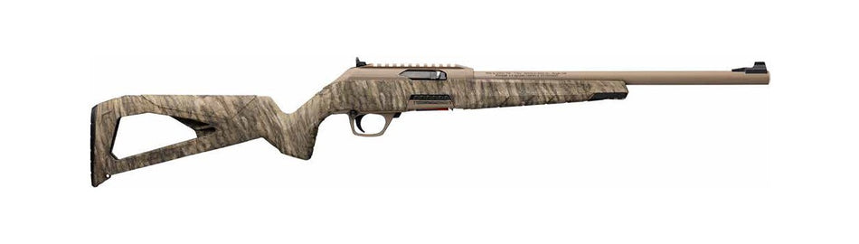 Winchester Wildcat 22 LR 10+1 18" FDE Perma-Cote Button-Rifled Barrel, Mossy Oak Bottomland Rifle