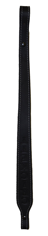 Crickett KSA800 Black Leather Embossed Rifle Sling 23" x 1.75"
