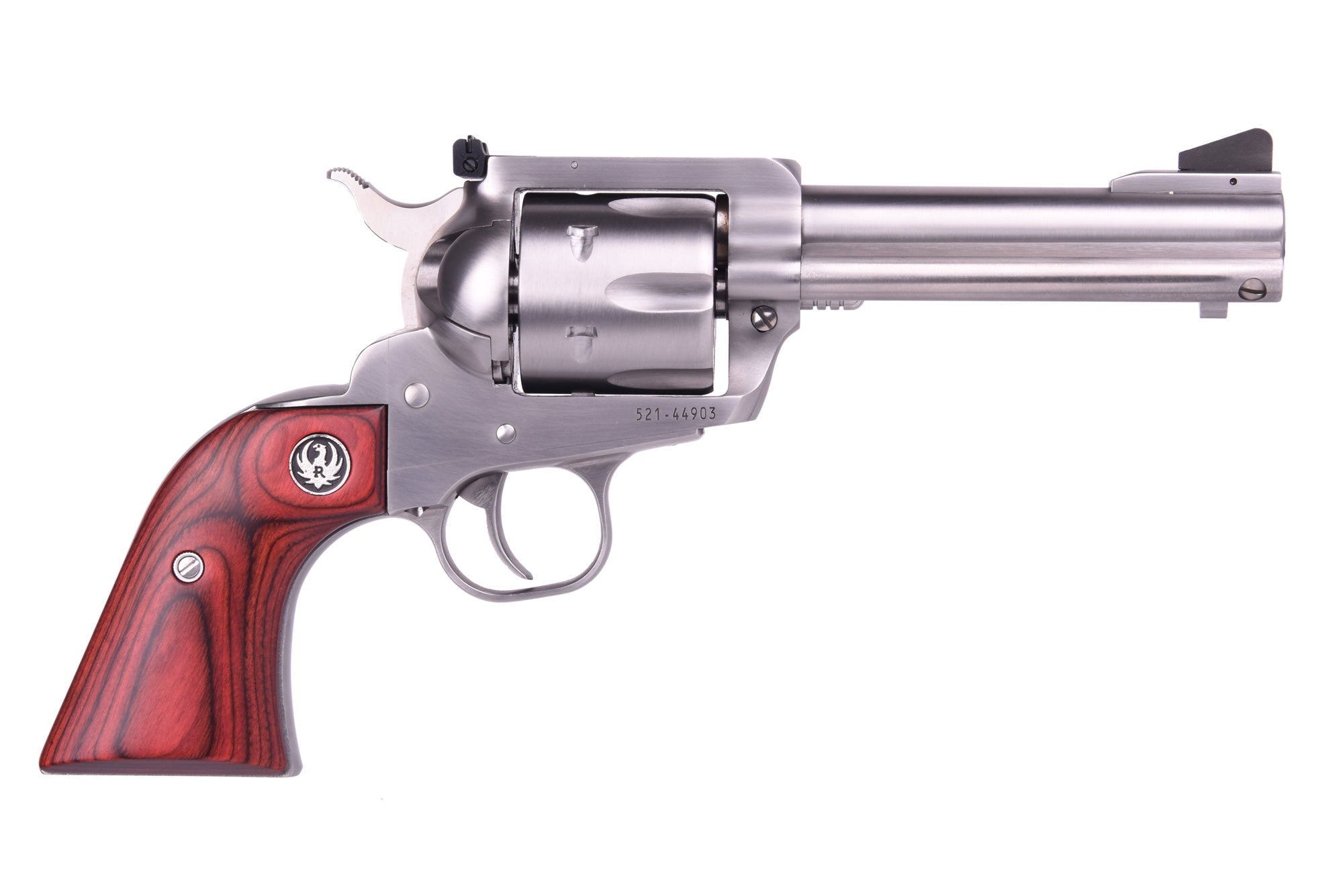 FLATTOP 357/9MM SS/WD 4-5/8"AS 5245 MID-SIZE FRAME/WOOD GRIPS