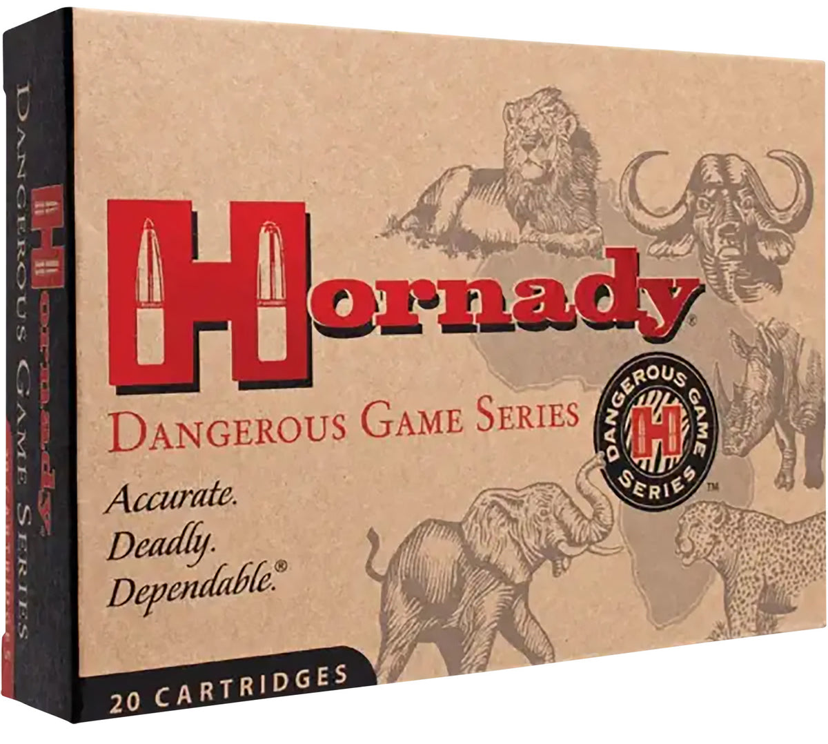 Hornady .375 H&H Mag 82322 Dangerous Game Dangerous Game Solid 300 Grain
