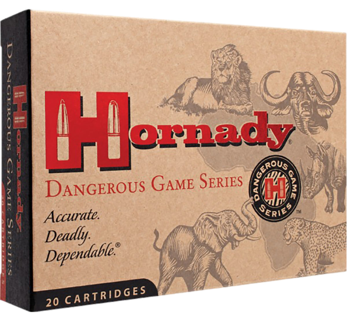 Hornady .404 Jeffery 8239 Dangerous Game Dangerous Game Solid 400 Grain