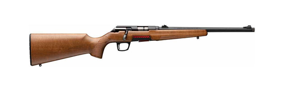 Winchester Xpert Sporter SR 21 Sharp 10+1 16.5" Matte Black Threaded Barrel, Drilled & Tapped Receiver, Satin Walnut Stock