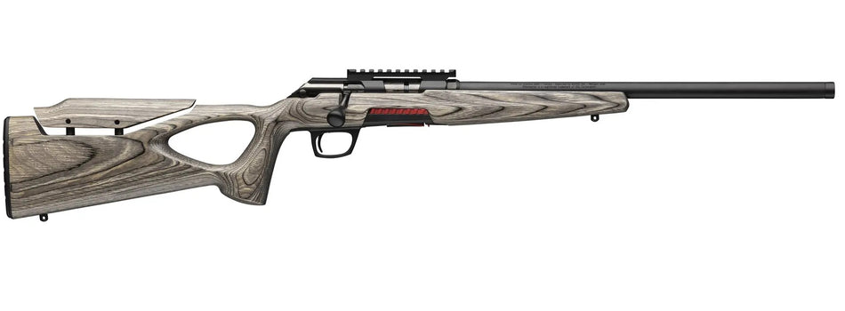 Winchester Xpert Target 22 LR 10+1 18" Threaded Bull Barrel, Picatinny Rail, Thumbhole Laminate Stock Rifle