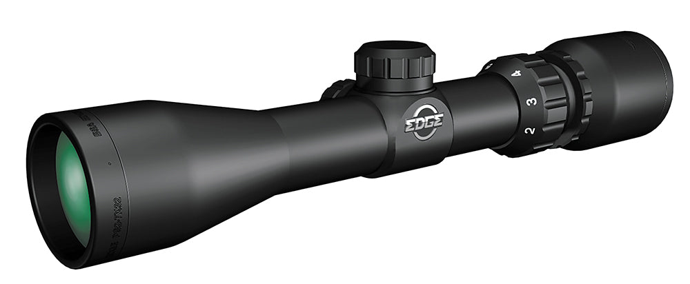 BSA Edge Matte Black Pistol Scope 2-7x28mm 1" Tube 30/30 Reticle 50 Yard Parallax