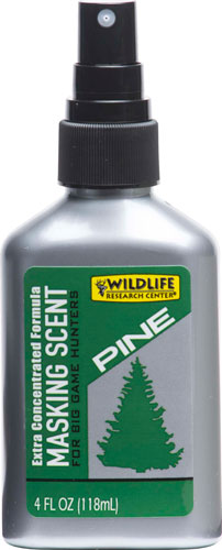 WRC 4-Pack Masking Scent Pine 4oz Bottles