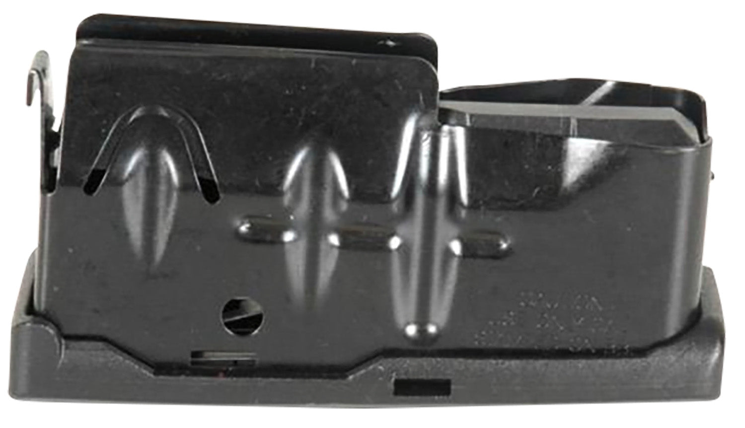 Savage Arms 55104 Blued 4rd .22-250 Rem Replacement Magazine - Fits Savage 10 Predator Hunter/12LRP/110