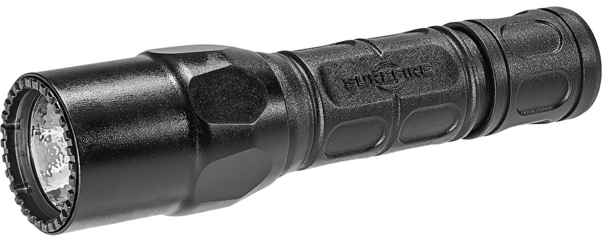 SureFire G2XCBK G2X Tactical Black Polymer 600 Lumen White LED Press/Click Tailcap Light