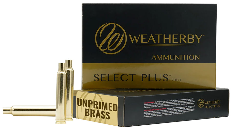 Weatherby Norma Precision Unprimed Cases 6.5-300 Wthby Mag Rifle Brass 20/Box