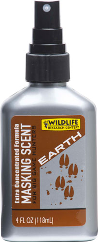 WRC 4-Pack Masking Scent Earth 4oz Bottles