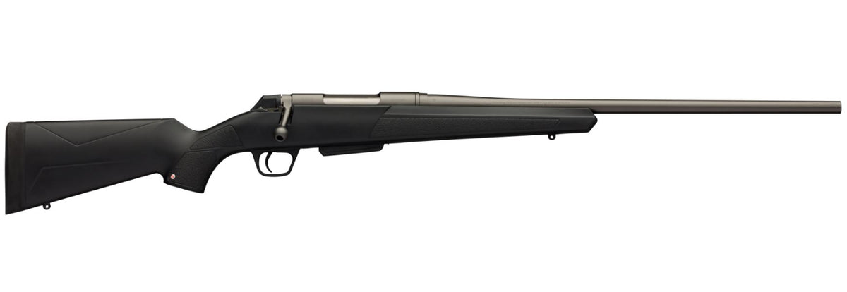 Winchester XPR Compact 6.5 Creedmoor Rifle, 20" Barrel, Gray Perma-Cote, Matte Black Synthetic Stock