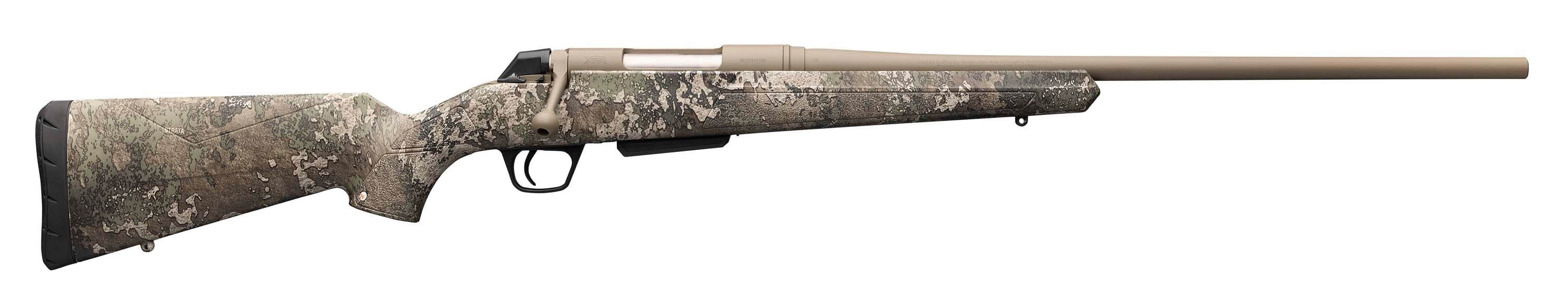 Winchester XPR Hunter Strata Full Size 400 Legend 3+1 22" FDE Sporter Barrel Rifle, TrueTimber Strata Stock