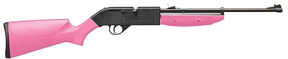 Crosman 760P Pumpmaster .177 Cal Variable Pump Air Rifle Pink Finish