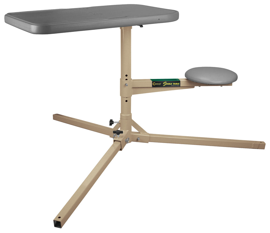 Caldwell Stable Table Adjustable Steel and Plastic Shooting Bench 23x34 Inch Model 252552